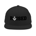 Custom Raised Freemason Snapback Hat